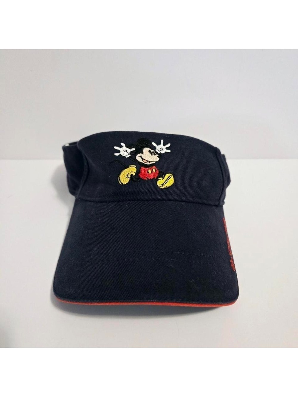 Walt Disney World Mickey Mouse youth kids osfm embroidered visor cap